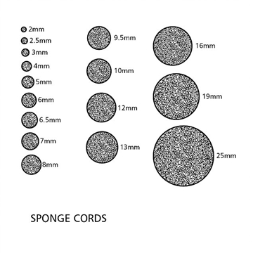 Premium Quality Neoprene Sponge Cord
