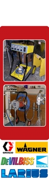 Spray equipment refurbishment and repair