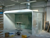 Dry Filter Spraybooths Installation