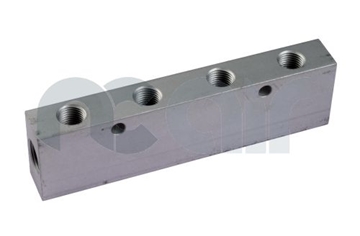 Aluminium Single and Double Sided BSP Manifold