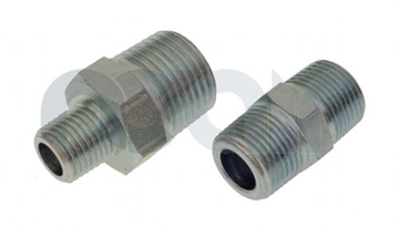 PCL Steel Male Hex Nipple 1/4" - 1/2" BSPT