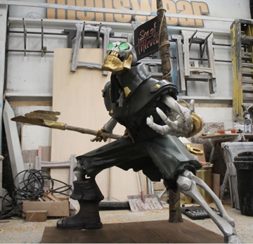 Gaming Event Sculptures and Theming