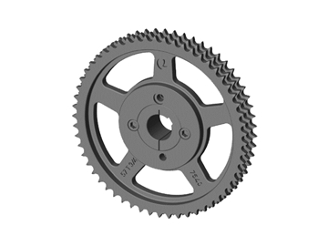 Sprockets and wheels for roller chains