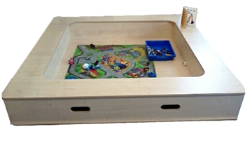 Small 2 Section Indoor Sand Pit