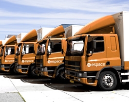 European freight services to France