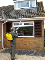 Bendy Brush To Wash Conservatory Roof