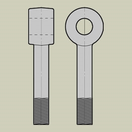 Swivel Eyebolts - Increased Eye Thickness