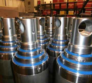 Displacement Tipping Cylinders