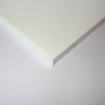 White Polypropylene Co-polymer Sheet