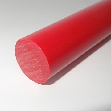 Red PVC Rod