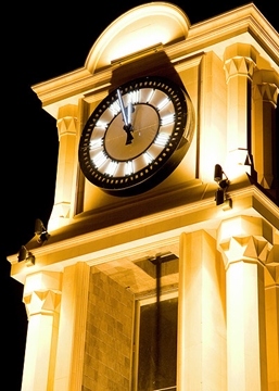 Bespoke Pillar Clock