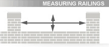 Bespoke Railing Measurements