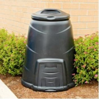 220 Litre Black Plastic Composter