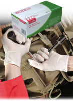 Shield Powder Free Latex Disposable Gloves 100