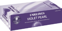 Unigloves Violet Pearl Nitrile Gloves