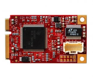 Rugged Mini PCIe Analog Input Module