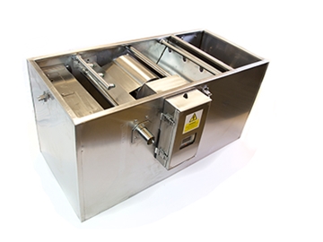Internal Stainless Steel Grease Trap Servicing
