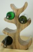 6 Bottle  solid wood wine holder