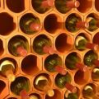 Terracotta wine rack cell 50 pack