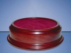 Recess Round Mahogany Base Wales