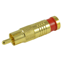 SealSmart Gold RCA Connector for RG59 6pc