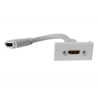 HDMI Module with Tail in White