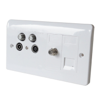 TV Lounge Outlet Plate