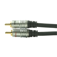 Twin phono to phono lead 6ft