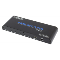 Professional HDMI Splitter 1in-4out 4k UHD 1080p 3D Support