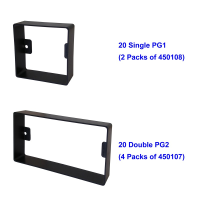 Yoozybox Plasterguard Single and Double Gang