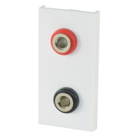 Speaker Module 2 Flat Terminals White