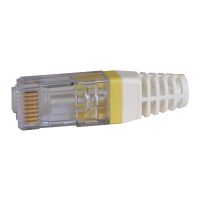 EZ-RJ45 CAT6 Strain Relief Yellow x 10