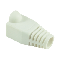 RJ45 7mm Boots White x25