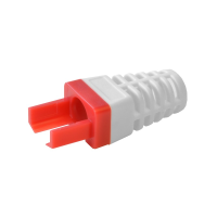 EZ-RJ45 CAT6 Strain Relief Red x 50