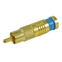 SealSmart Gold RCA Connector for RG6Q 6pc