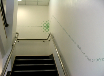 Custom Stairwell Graphics