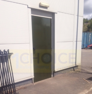 Fire Exit Door Manufacture with Panic Bar