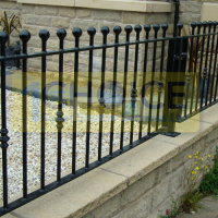 Manually Operated Wrought Iron Gates in Sheffield