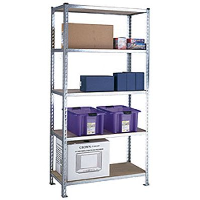 Galvanised Shelving Unit