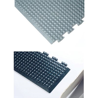 Industrial Rubber Tiles Raised