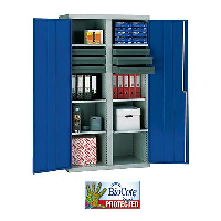 Tool Cupboard with 6 Drawers and 6 Pull-Out Shelf Trays