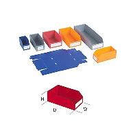 Polypropylene Storage Bins - 100mm High