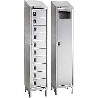 Stainless Steel Garment Lockers for Clean Areas