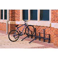 Twin Level Bike Rack for 4-6 Bikes