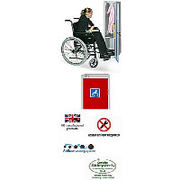 Disability Lockers 1370mm high