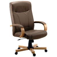 Richmond Brown Executive Leather Armchair