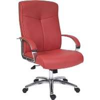 Hoxton Executive Red Leather Chair