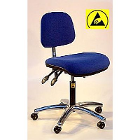 Deluxe ESD Chair with Chrome Base