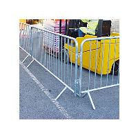 Steel Crowd Barriers - Fixed Leg