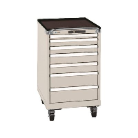 7 Drawer Mobile Tool Cabinets 75Kg x 972mm high
